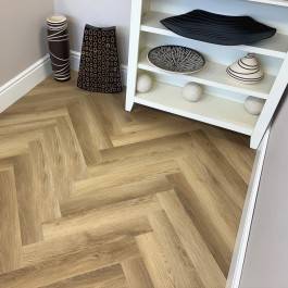 Chic Parquet LVT Flooring Dry Back Oak Nature 8002