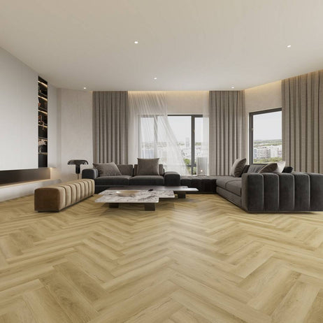 Chic Parquet LVT Flooring Dry Back Oak Nature 8002