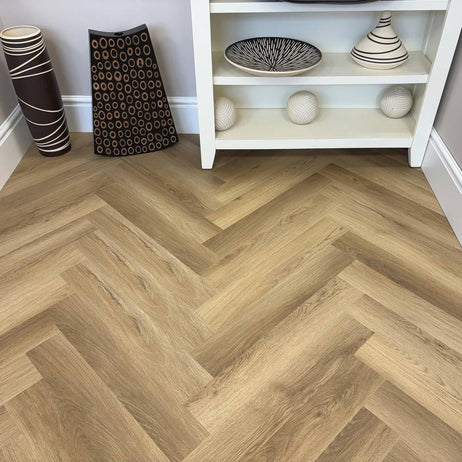 Chic Parquet LVT Flooring Dry Back Oak Nature 8002