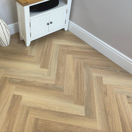 Chic Parquet LVT Flooring Dry Back Light Walnut 8003