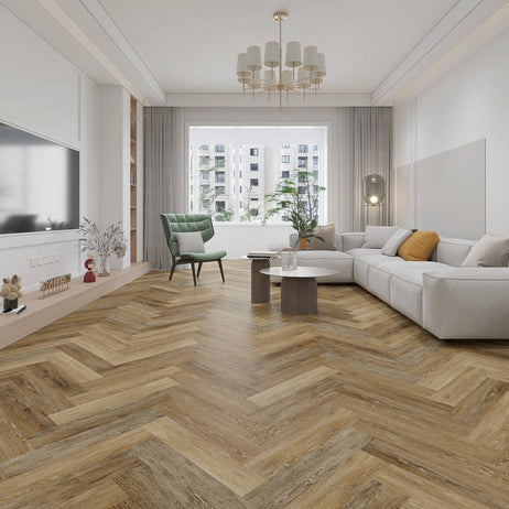 Chic Parquet LVT Flooring Dry Back Oak Diverse 8004
