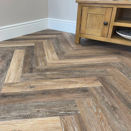 Chic Parquet LVT Flooring Dry Back Oak Diverse 8004