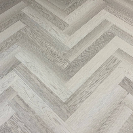 Chic Parquet LVT Flooring Dry Back Pale Oak 8008