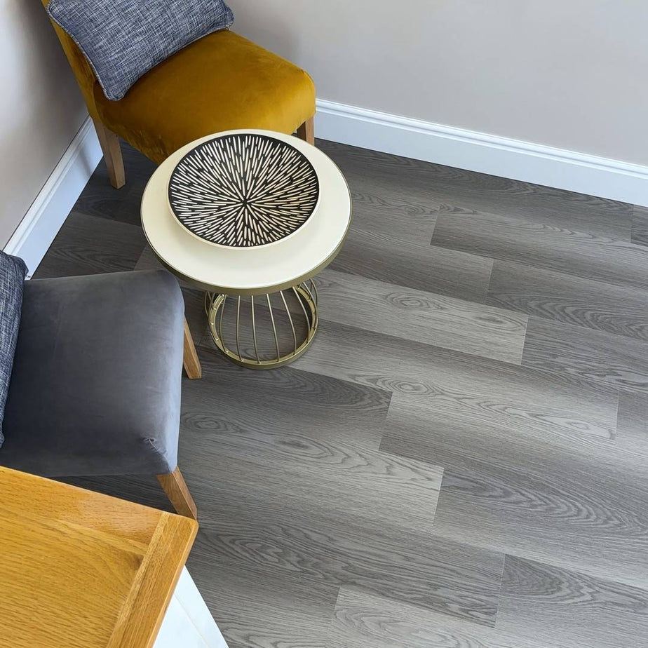 Engrave Oak Grey Luxury Vinyl Flooring Plank 7007