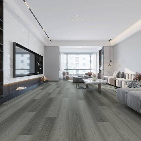 Engrave Oak Grey Luxury Vinyl Flooring Plank 7007