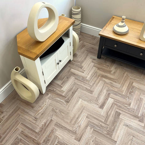 Chic Parquet Mini LVT Flooring Dry Back Blackjack Oak 229