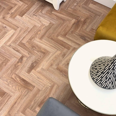 Chic Parquet Mini LVT Flooring Dry Back Sierra Oak 346