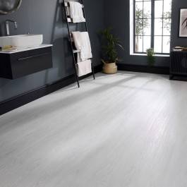 Aqua Plank White Antique Oak Click Vinyl