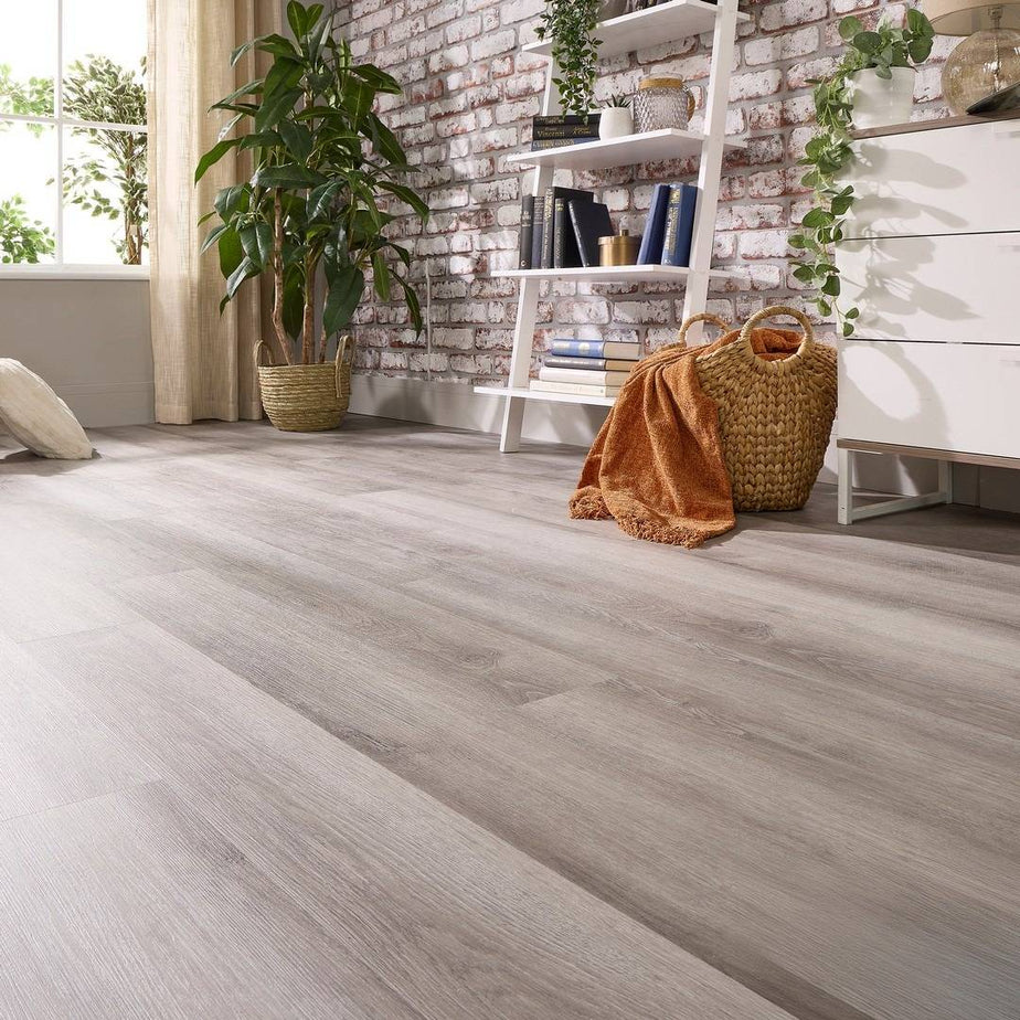 Aqua Plank Metal Oak Click Vinyl Flooring