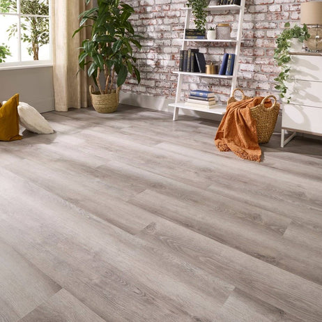 Aqua Plank Metal Oak Click Vinyl Flooring