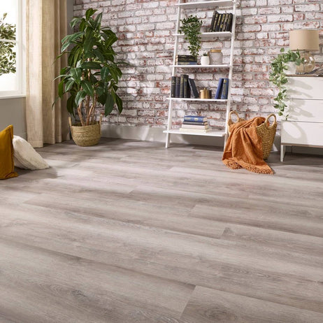 Aqua Plank Metal Oak Click Vinyl Flooring