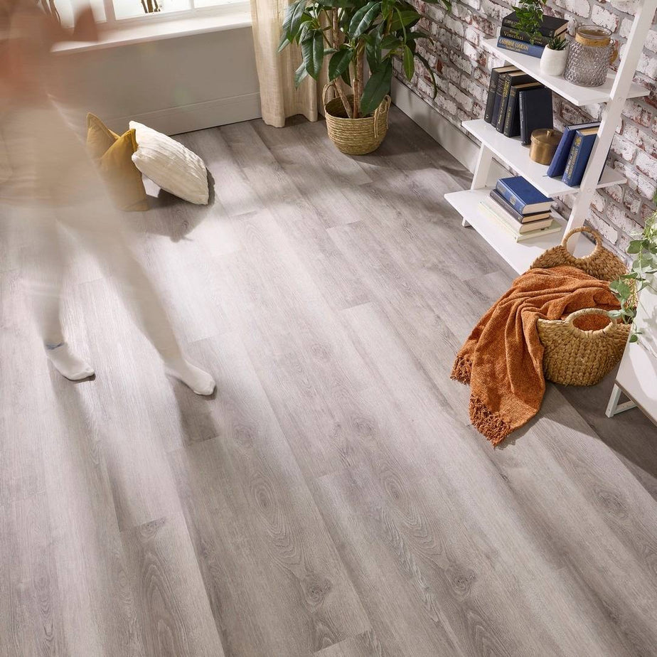 Aqua Plank Metal Oak Click Vinyl Flooring