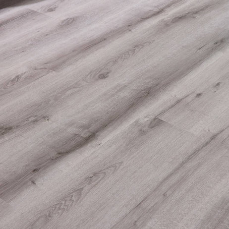 Aqua Plank Putty Grey Oak Click Vinyl Flooring
