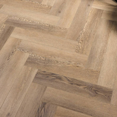Aqua Plank Live Oak Herringbone Click Vinyl Flooring