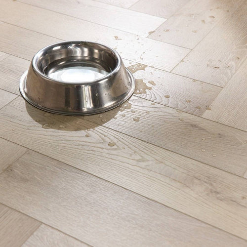 Aqua Plank Shingle Oak Herringbone Click Vinyl Flooring