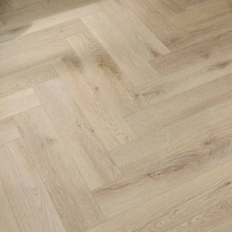 Aqua Plank Shingle Oak Herringbone Click Vinyl Flooring