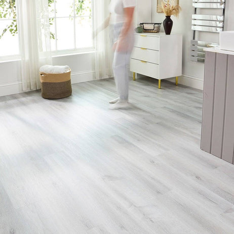 Aqua Plank Mercury Grey Click Vinyl Flooring