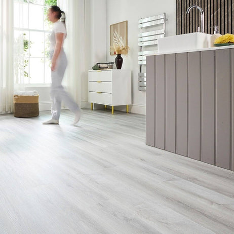 Aqua Plank Mercury Grey Click Vinyl Flooring