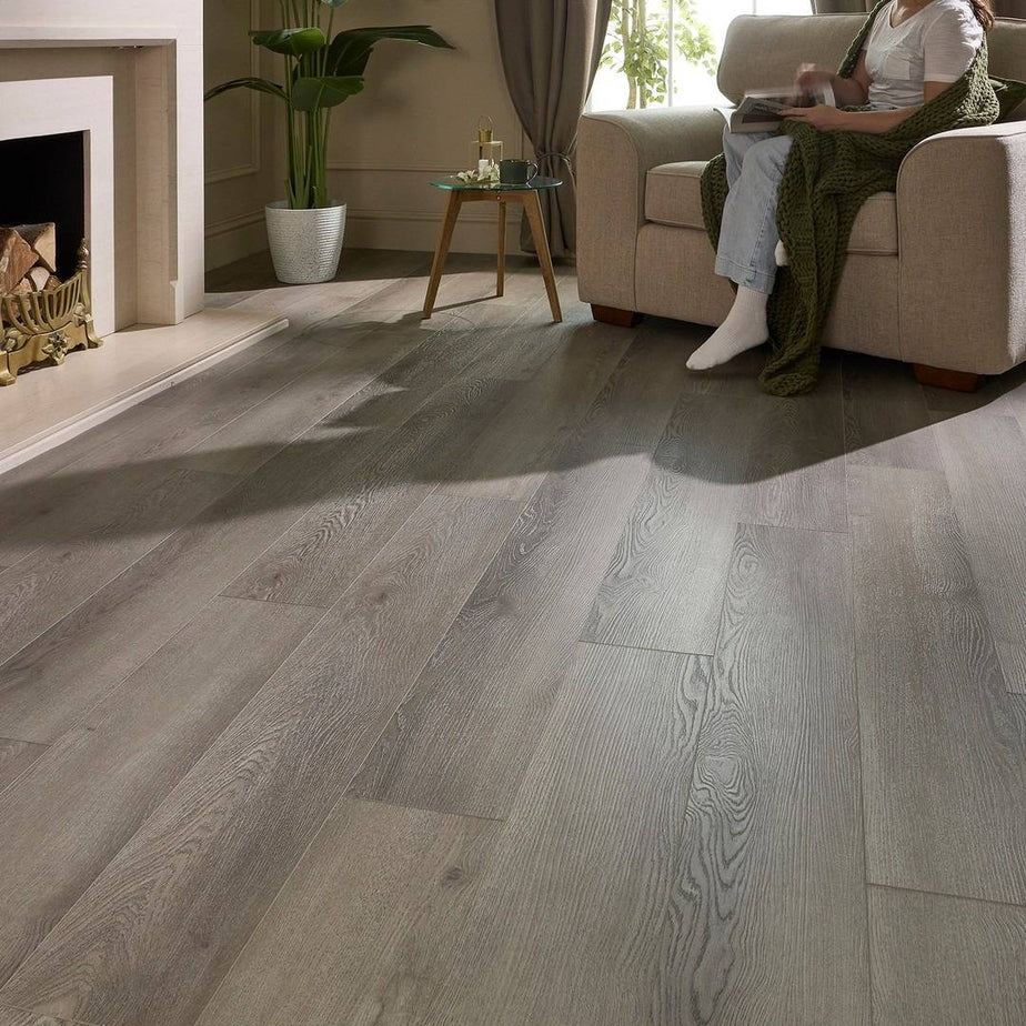 Aqua Plank Ultra Greige Click Vinyl Flooring