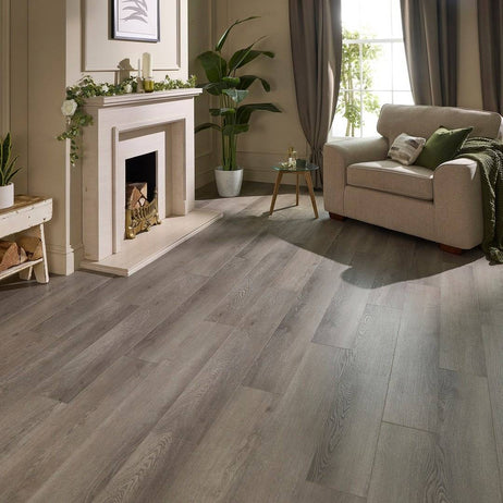 Aqua Plank Ultra Greige Click Vinyl Flooring