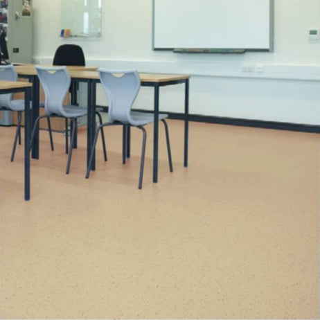 Polysafe Standard Autumn Beige Heavy Duty Safety Flooring