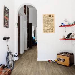 Ultrafelt Vinyl Flooring Smoked Oak Plank