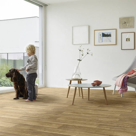 Ecostep Vinyl Flooring Golden Oak 006M