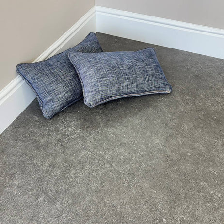 Ultrafelt Vinyl Flooring Dark Concrete 969D